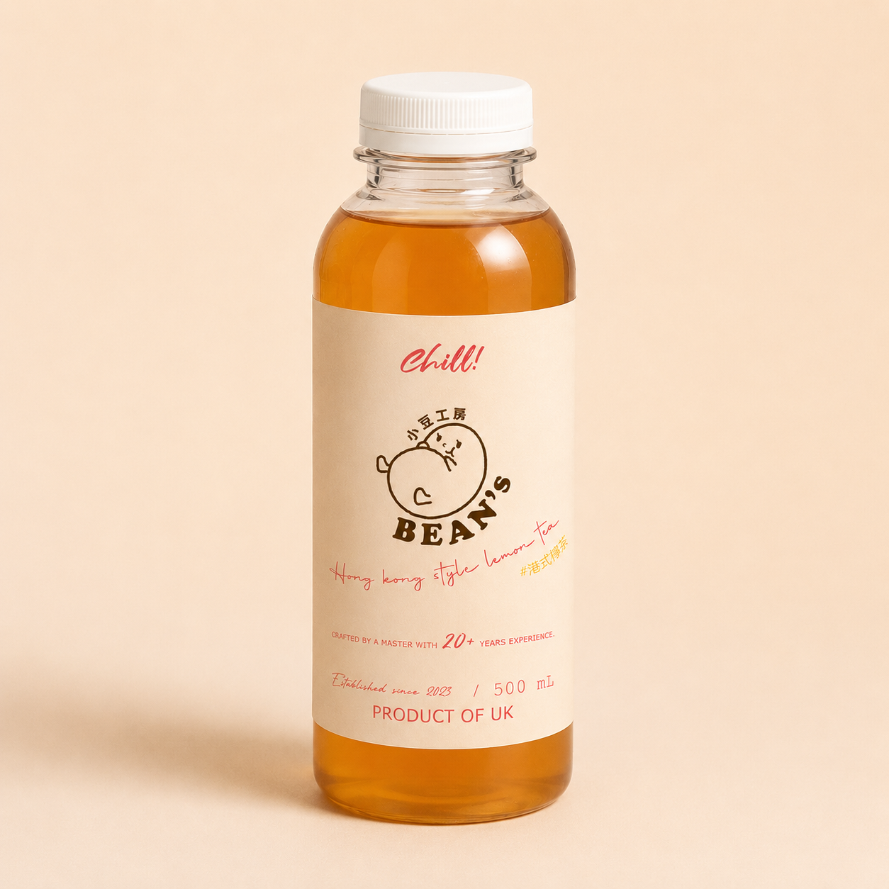 Bean's HK Style Lemon Tea 500ml